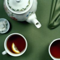 Темный чай без молока освободит от излишних кг