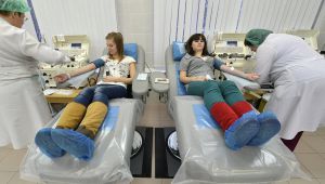 Число доноров крови в 2013 году возросло на 3%
