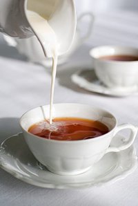 Чай с молоком для похудения