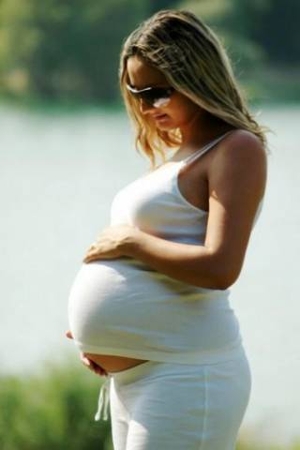 Женщина во время беременности
